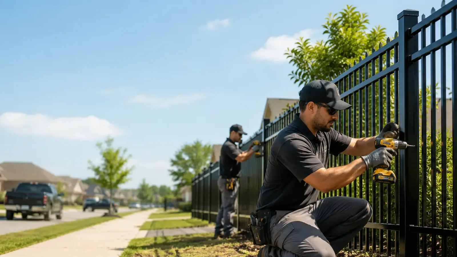 Metal Fence Installation in Harrington Park, NJ